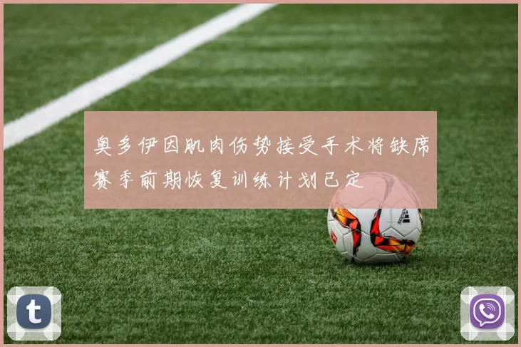 奥多伊因肌肉伤势接受手术将缺席赛季前期恢复训练计划已定